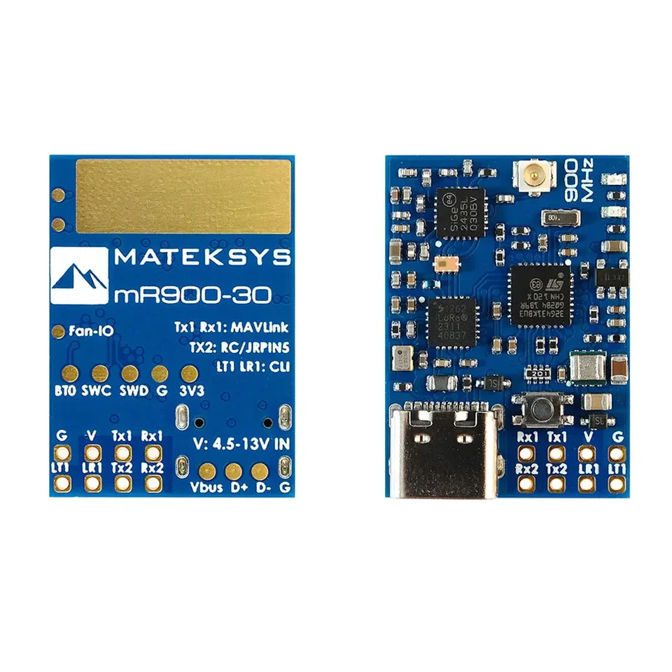 MATEK MATEKSYS MLRS MAVLINK 900MHZ TX MODULE KIT MR900-30-TX