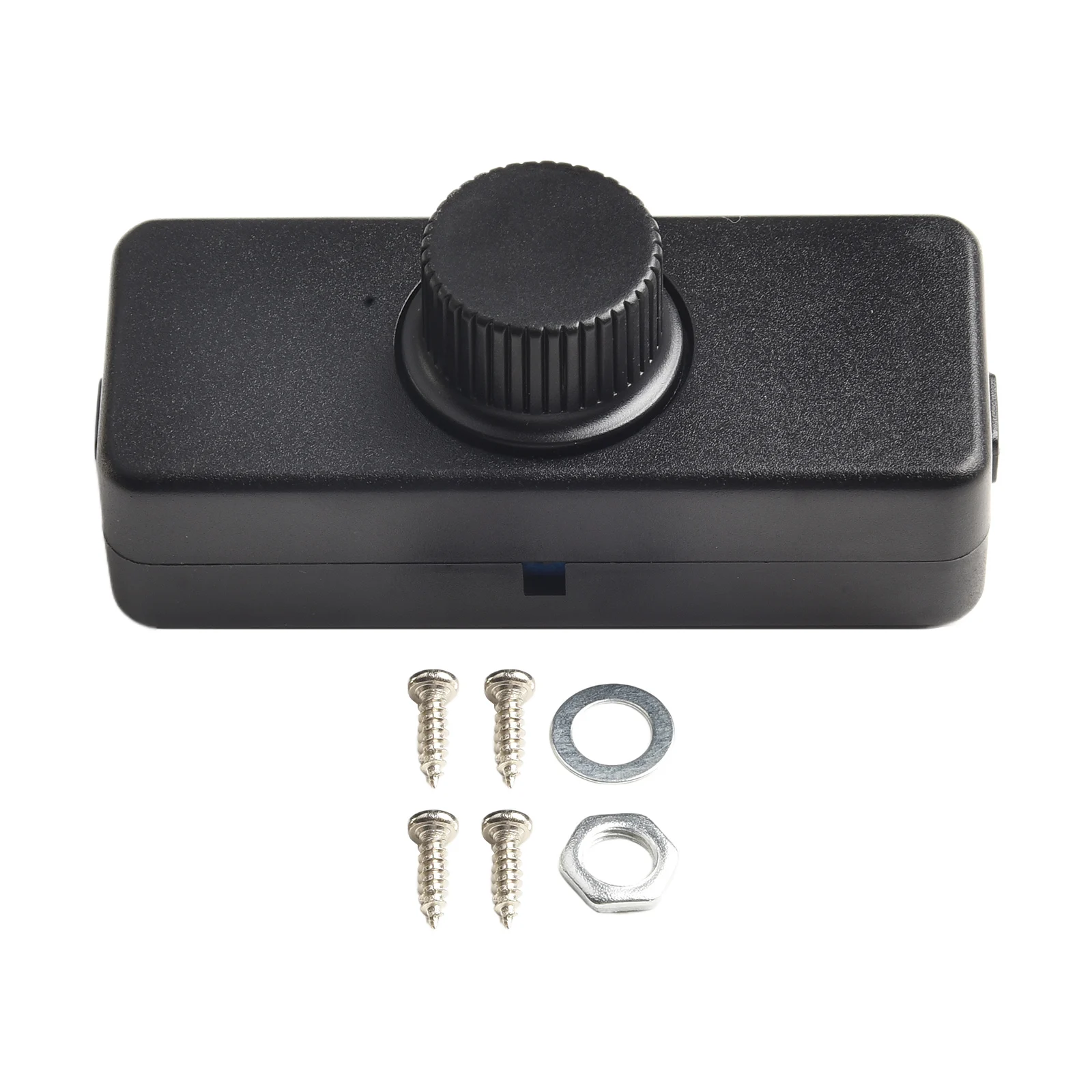 1PC Inline LED Dimmer Switch Built-in Rotary ON/OFF & Knob Control Adjustable LED Dimmer 220-240V Lights Switch Lighting Button