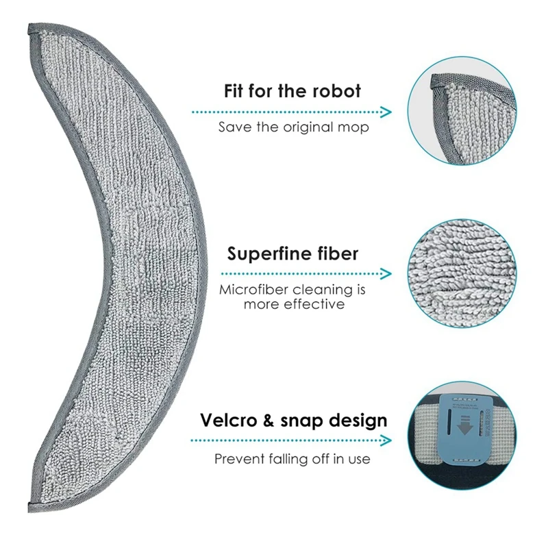 Irobot 룸바 콤보 J7 플러스 진공 청소기 교체용 액세서리 키트, 고무 브러시 필터, 진공 백 걸레