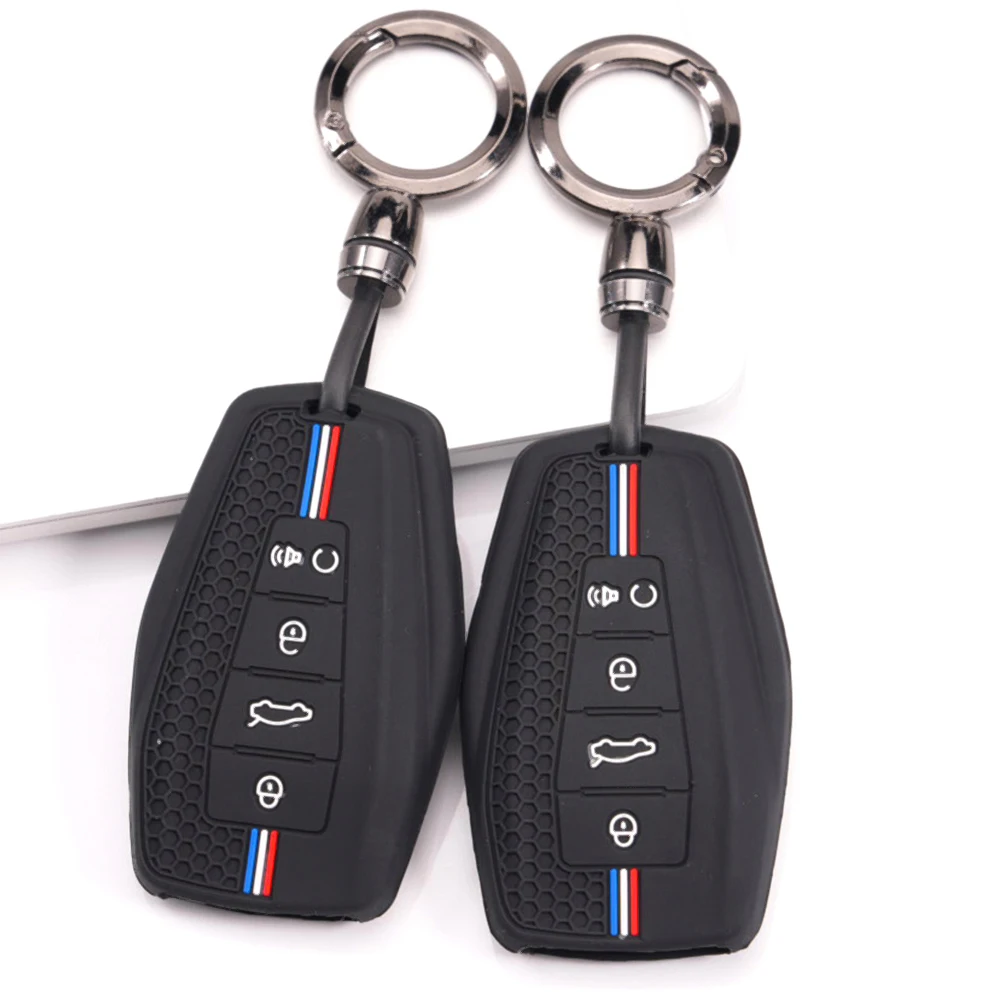 Protective Key Cover Keychain For Geely Coolray Emgrand GT GS S Monjaro Atlas Pro Azkarra Okavango Tugella Atlas GL Stylish