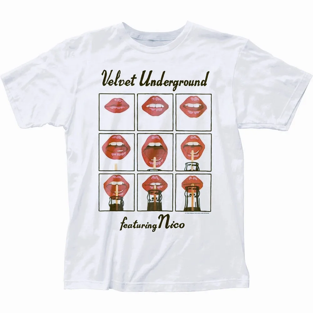 The Velvet Underground Classic Poster Print Kurzarm-Rock-Punk-T-Shirt, lässig, locker, Rundhalsausschnitt, Streetwear, Unisex – Detail 3