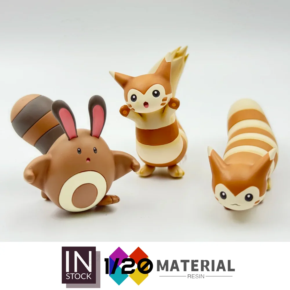 

[В наличии] 1/20 Смола Scale World [YEYU] - Sentret & Furret