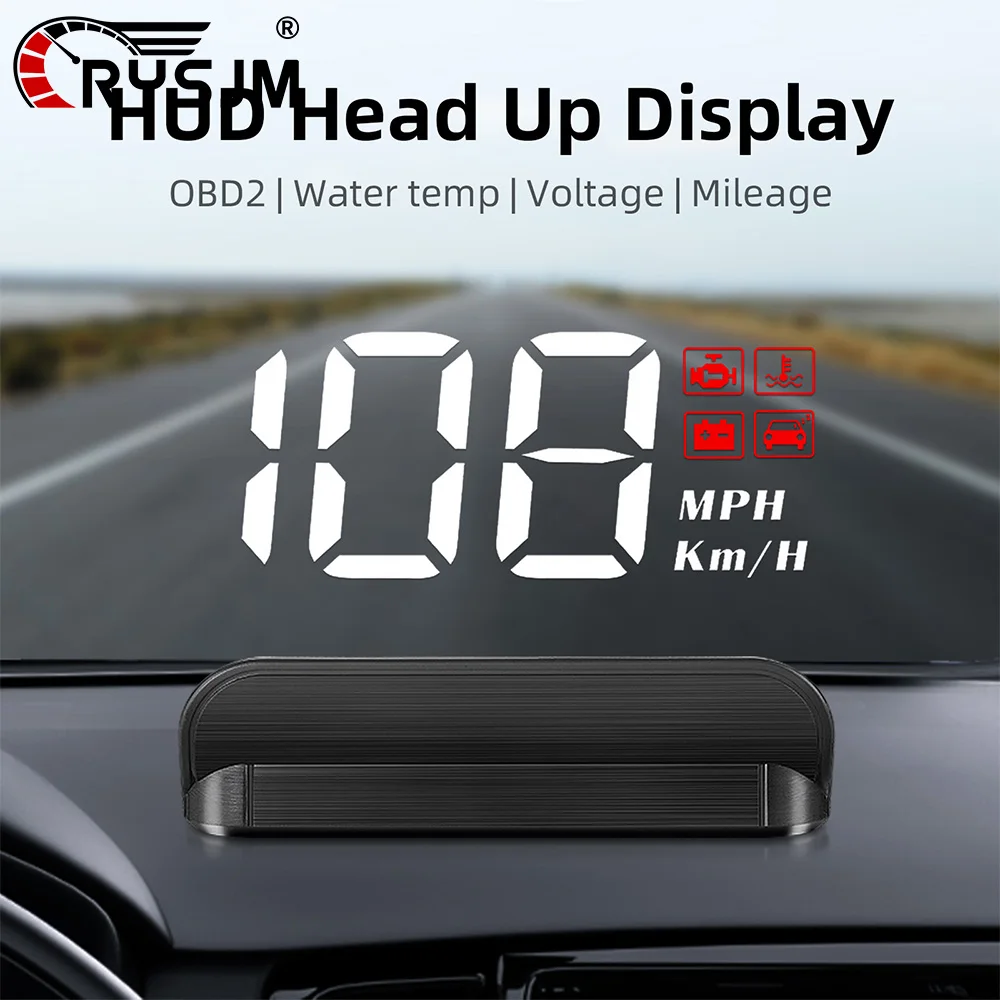 

M3 Auto OBD2 GPS Head-Up Display Auto Car Electronics OBD HUD Projector Display Digital Car Speedometer Accessories For All Car
