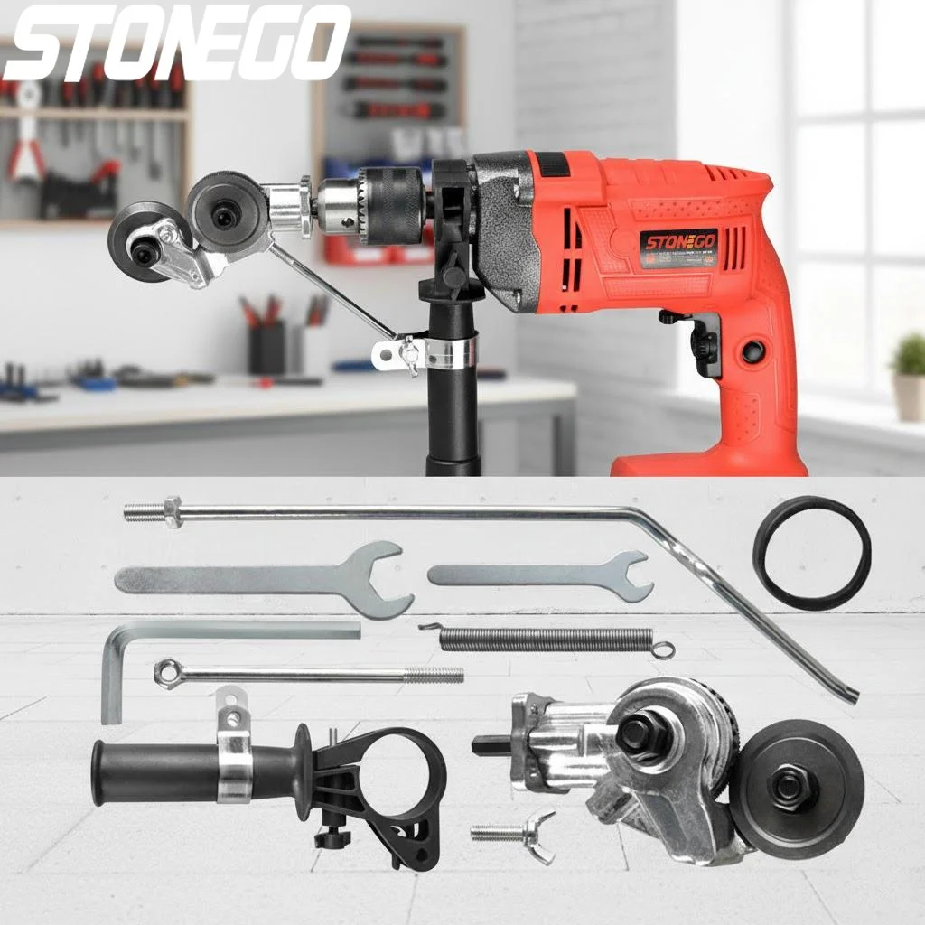 

Электрический резак для листового металла, ножницы для жести, насадка для дрели, ударная дрель, набор аксессуаров для электроинструментов для DIY