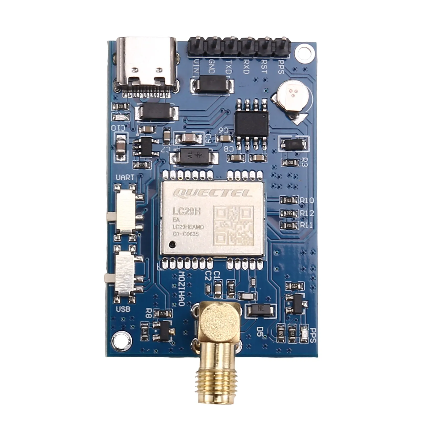 ABJU Quectel LC29HEA عالية الدقة مستوى السنتيمتر RTK وحدة 10 هرتز الطائرة بدون طيار التحكم في الطيران محطة الهاتف المحمول GNSS التفاضلية