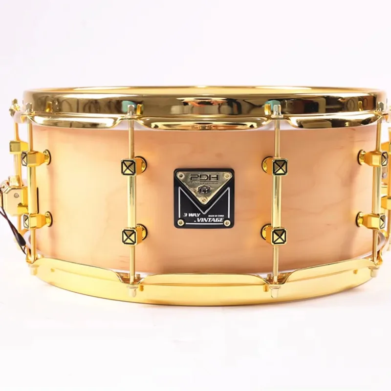 MAPLE SHELL SNARE DRUM 14x6 ,Premium lacquer finishes