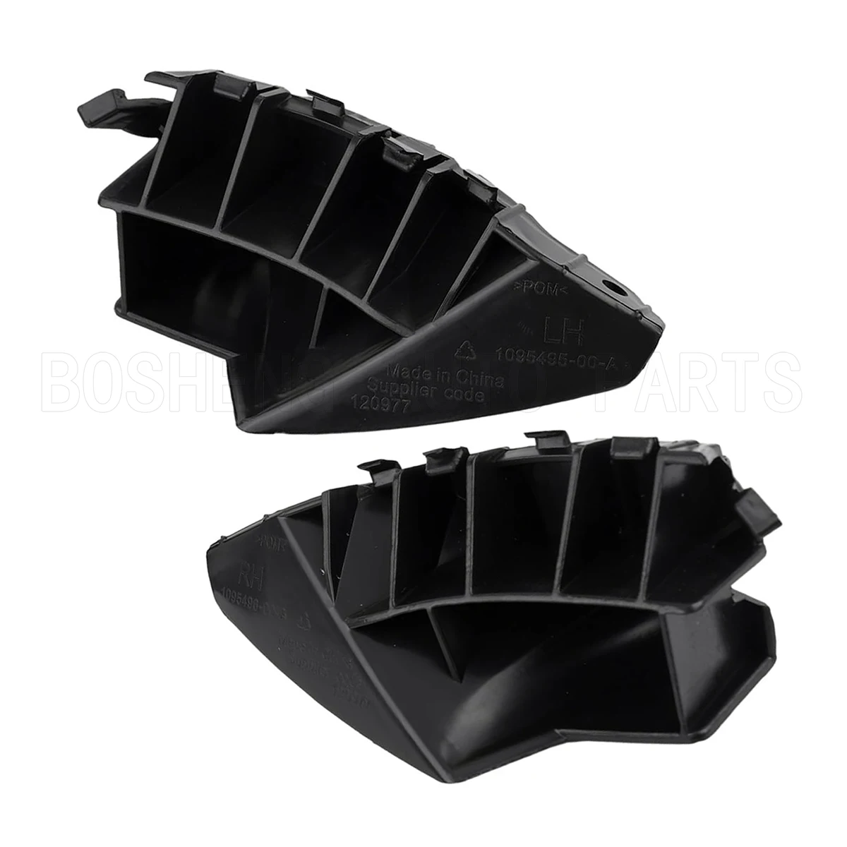 Fascia Fender Bracket Left & Right Hand for Tesla Model S 12-16 S Refresh 16-21 OEM 1095495-00-A 1095496-00-A 1095495 1095496