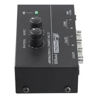 -Preamplificador de Phono ultracompacto Y65A PP500 con ajuste de volumen de equilibrio de agudos y graves Preamplificador de tocadiscos enchufe estadounidense