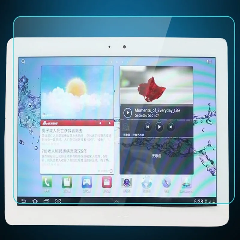 9H Kính Cường Lực Cho Samsung Galaxy Tab 2 P5100 P5110 10.1 Inch Kính Cường Lực Cho Samsung GT-P5100 N8000 Tấm Bảo Vệ Màn Hình kính Phim