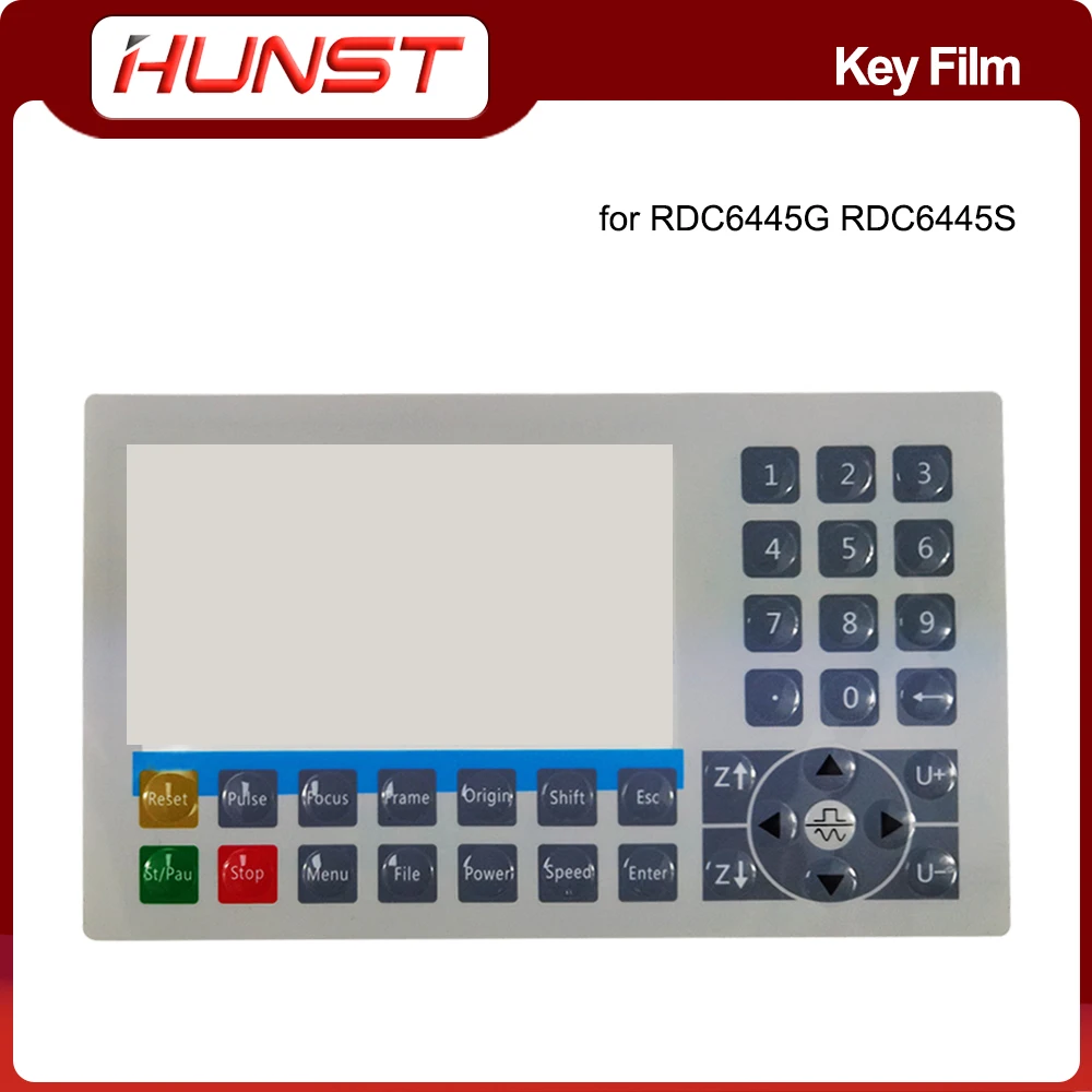 Hunst Membrane Switch Key Film Keyboard Mask For laser machine Ruida RDC6445G/S CO2 laser controller