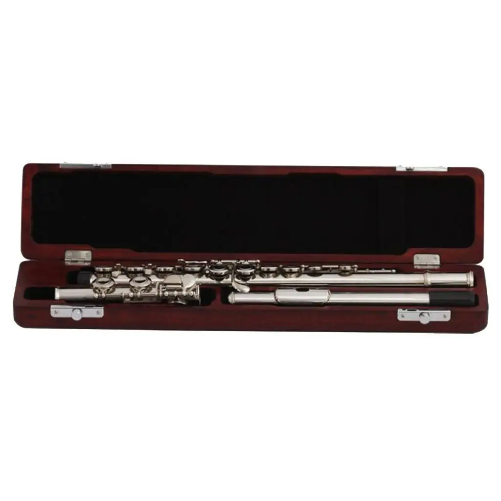 Solid Wood Exquisite 17 Holes Flute Case Flute Bag Strong