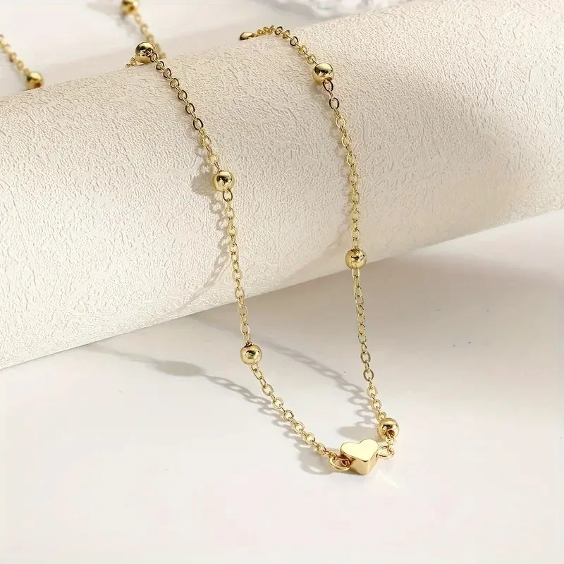HipHop Doppelschichten Bauchketten für Frauen Trendy Goldfarbe Metall Strand Bikini Taille Körperkette Sommerschmuck Accessoires – Detail 10