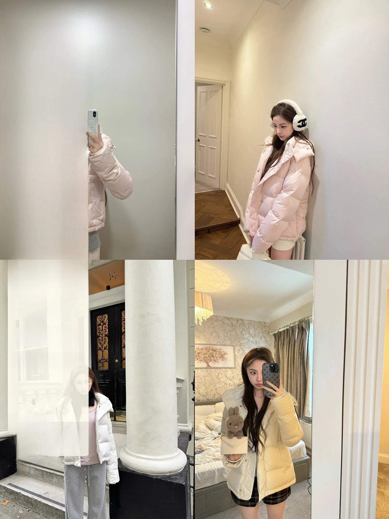 

YUYUREAL Thiened 90 White Du down Jaet Women's Coat Hooded Four id Five id Warmth Outdoor Parka Winter Coat