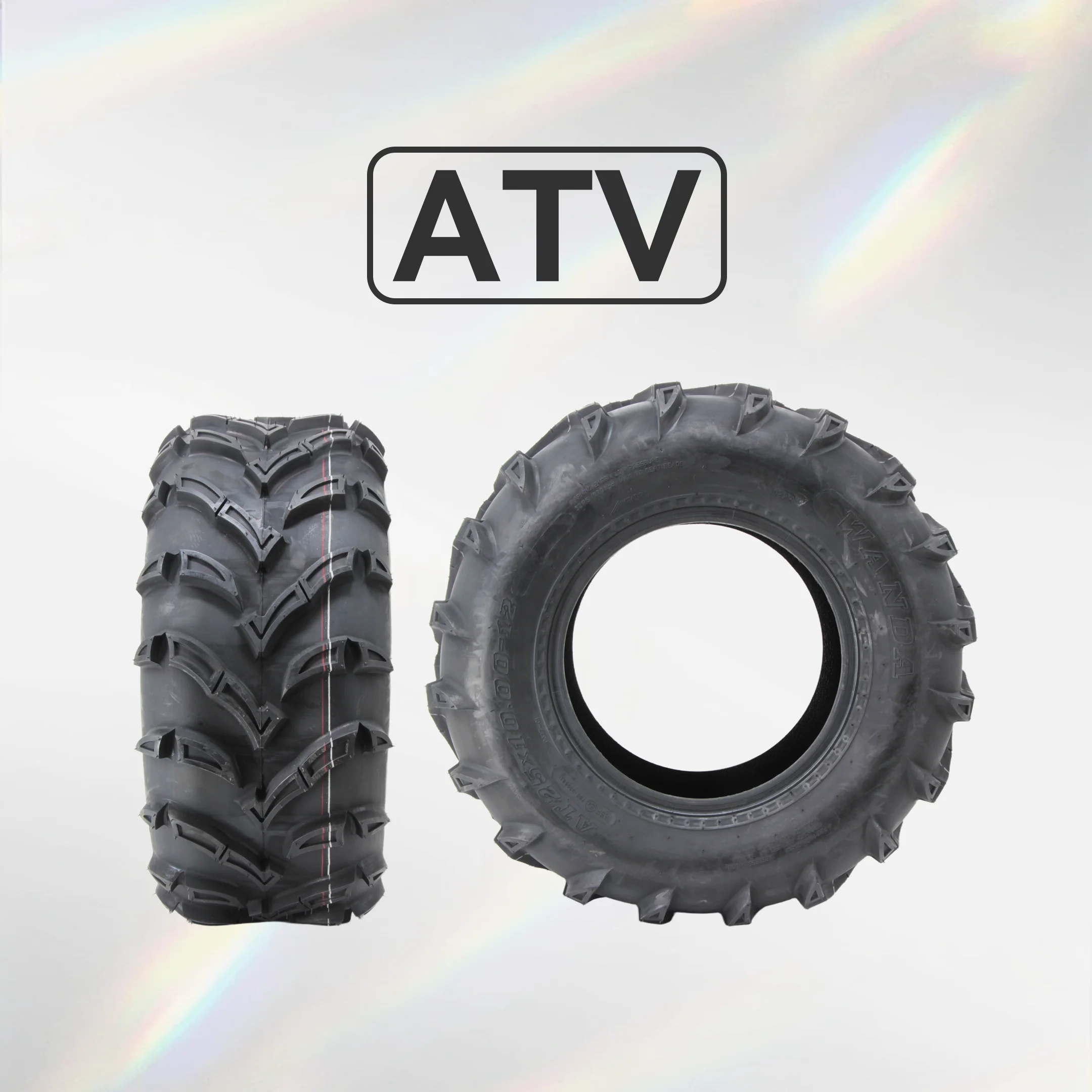 25*8-12 ATV Tire for 12 Inch Wheel Hub High Quality Tires for Beach Motorcycles