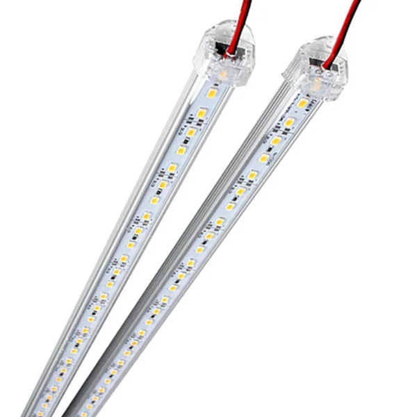 

2Pcs 50cm White LED Hard Strip Bar Light 14. DC12V 36SMD 6000K IP65 Rigid Aluminium for Home Hotel Mall Decor