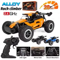 1:16 20KM/H 2WD RC Car With LED Remote Control Cars High Speed Drift Monster 2x2 Off Road Outdoor Truck for Kid Adult Toys Gifts
