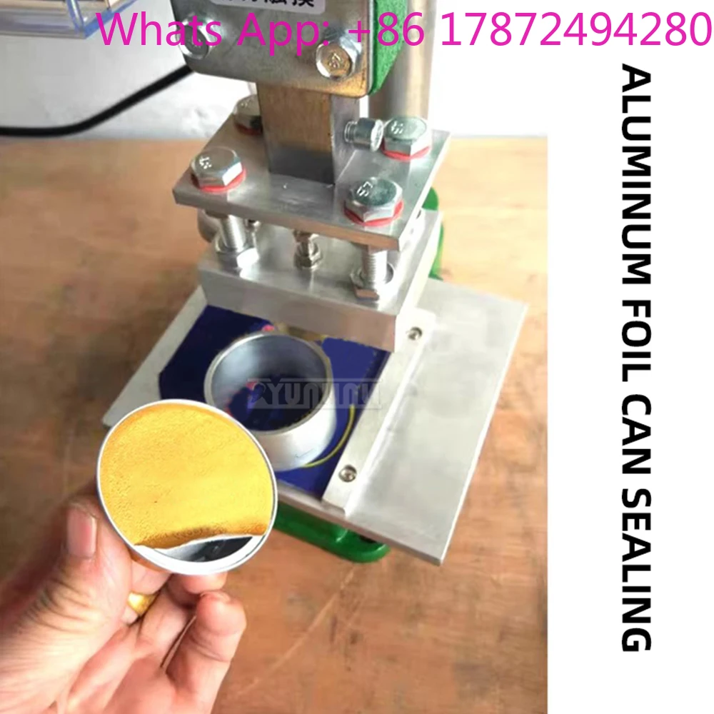 Small Can Tea Sealing Machine Portable Packaging Heat Sealing Machine Business Industrial Use Gadgets Utiles