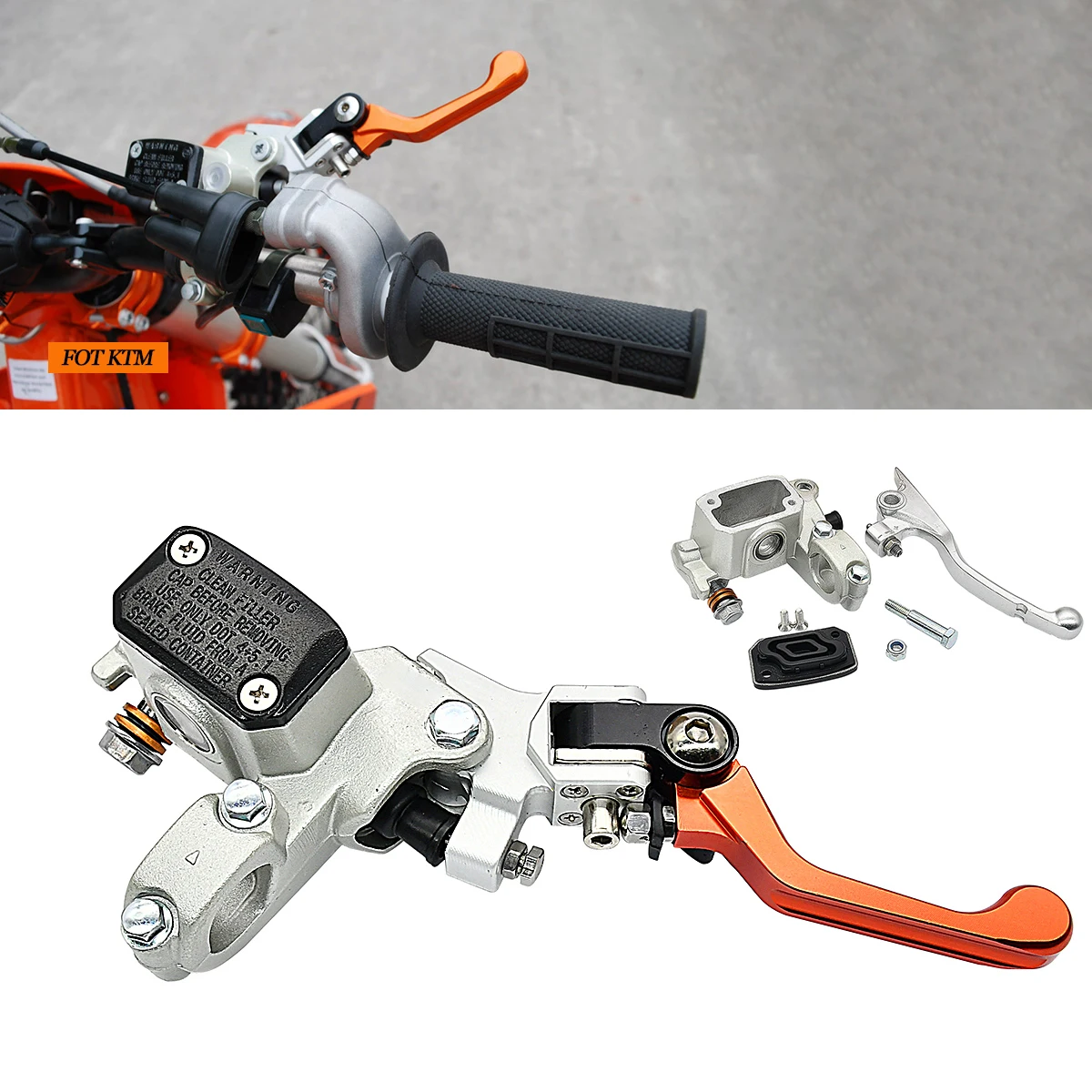 Motorcycle 22mm 7/8''  Right Brake Master Cylinder Clutch Pump Brake Lever Motorcycle For KTM EXC EXCF SX SXF SX-W XC-W XC-F 150