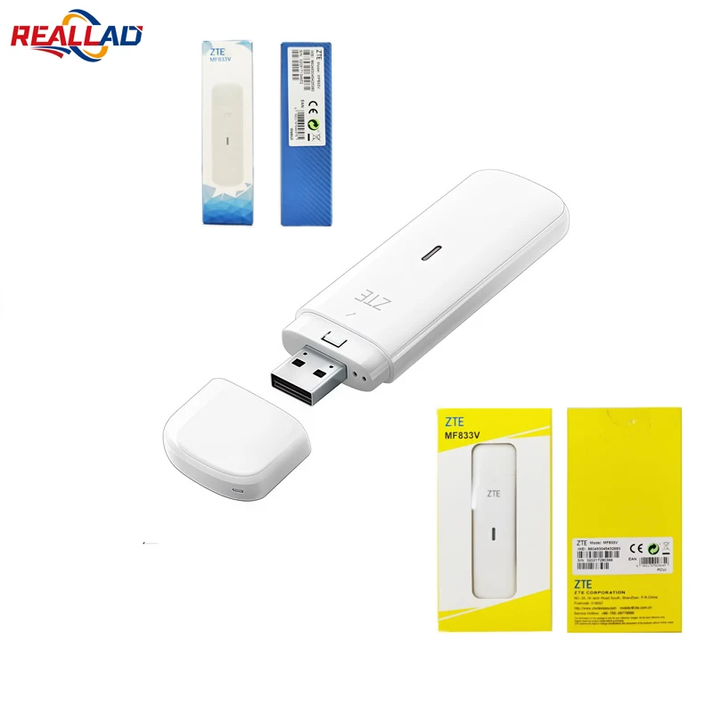 ROA NEW Original Unlocked ZZTEE MF833V MF833U1 USB Dongle 150Mbps Wireless 4G LTE Modem MF833 Global Universal Network Card