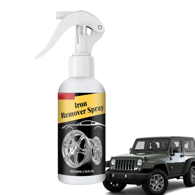 

Car Iron Remover 3.38fl Oz Chrome Cleaner Rust Remover Rust Stain Remover For Cars Iron Rust Remover Car Detailing Chrome