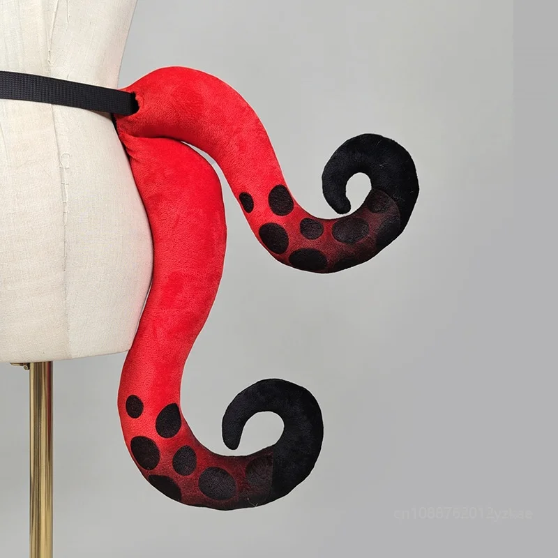 2 Tyeps Halloween Gradient Color Siren Demon Beast Tail Cosplay Fantasy Creature Costume Dark Octopus Sea Monster Tentacle Tail