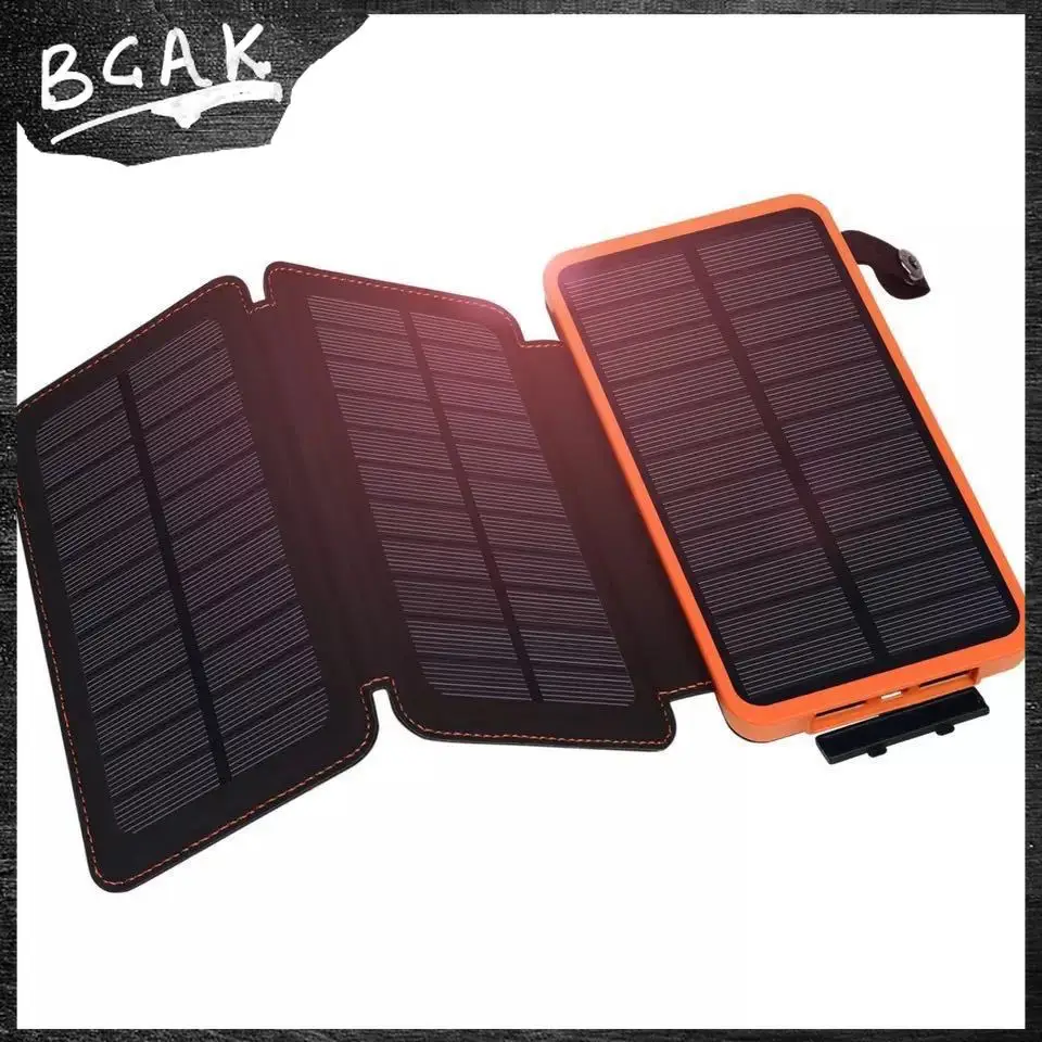 

Real Capacity BCAK 25000mah Cross Border Hot Selling Solar Power Banks Wholesale Large Capacity Waterproof Mobile Power Supply