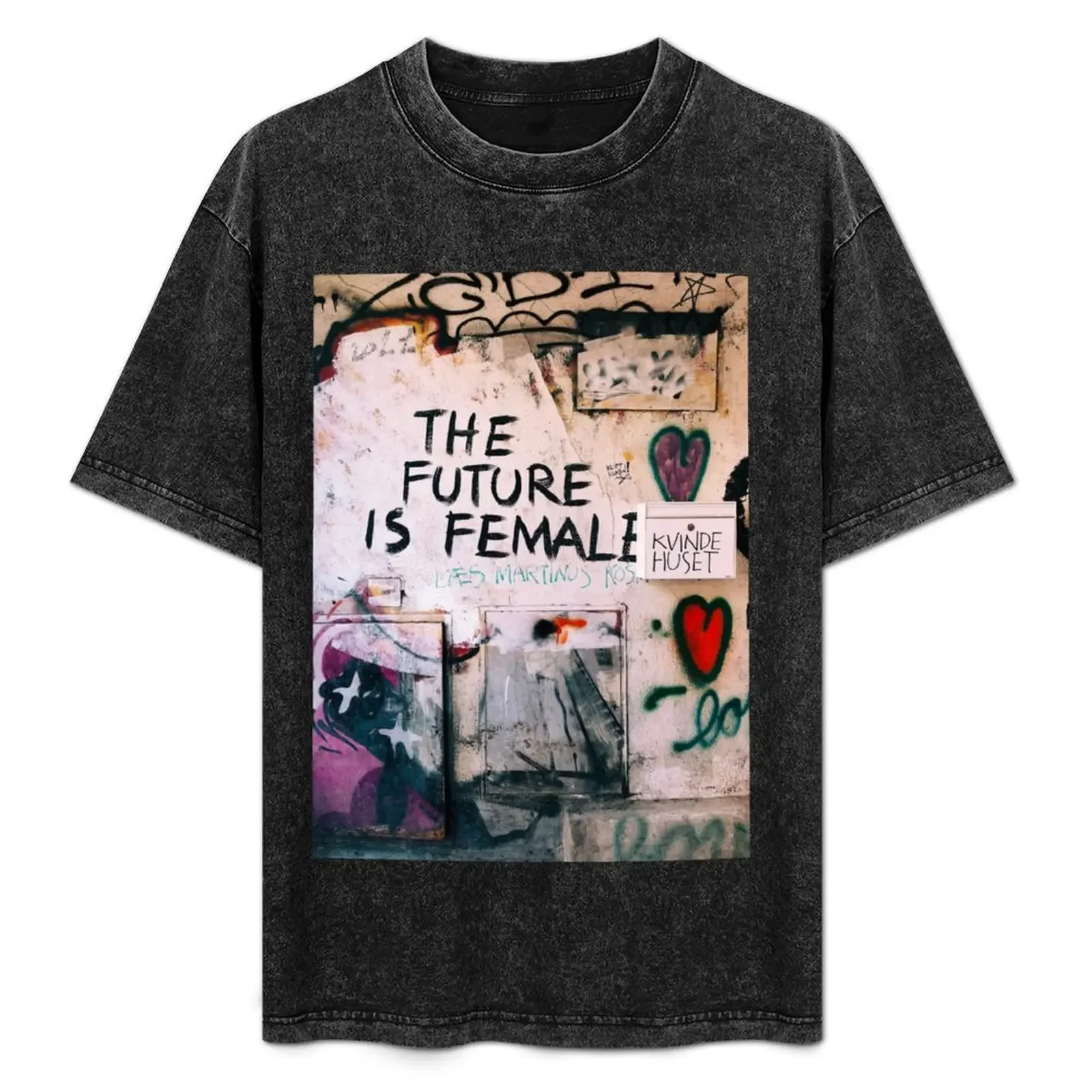 

The future is Female wall art T-Shirt graphic t shirt vintage Louboutins graphic shirts shirts graphic tee men