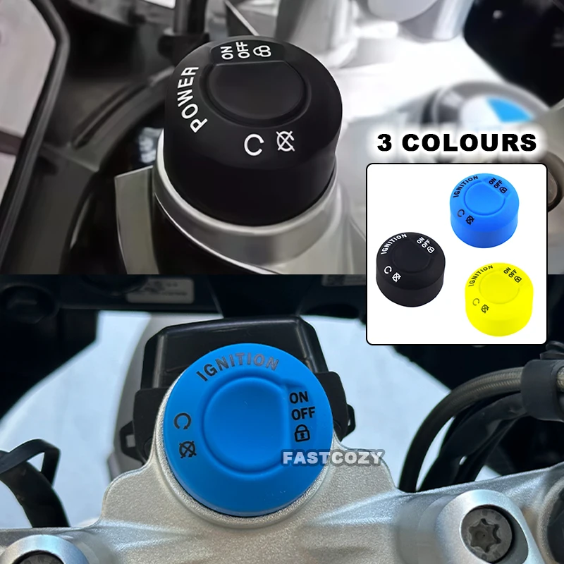 Motorcycle One-key Start Switch Protective Cover For BMW R1200GS R1250GS LC ADV R1200 GS R1250 GS R 1250 GS Adventure 2014-2023