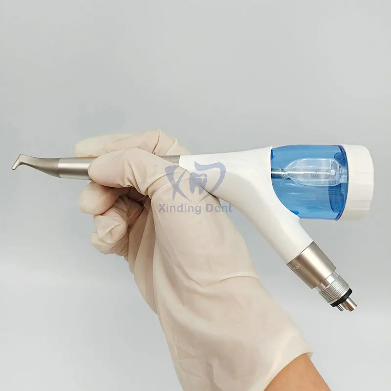 COXO CP-1 Dental Air Polishing Prophy Jet Polishing Sandblaster 2/4 Holes Air Polisher Handpiece Airflow/Sandblasting Machine