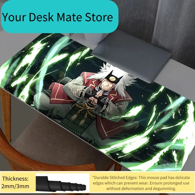 Japan Naruto Mauspad Anime Gaming-Zubehör Varmilo Tastatur-Mauspads Schreibtischunterlage Gabinete Gamer Teppich Mauspad Mausmatten