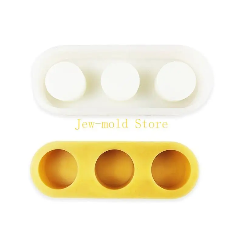 قوالب راتنج شموع C71B Tealight ، قالب سيليكون شموع لصندوق المجوهرات DIY