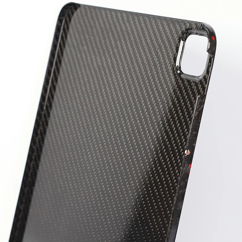 Ytf-carbono aramida capa protetora para apple ipad pro capa protetora 11 Polegada fibra de carbono fina capa traseira 2024 novo 13 Polegada ipad