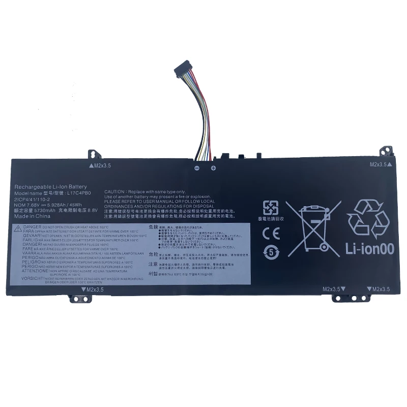 Imagem -03 - Bateria do Portátil para Lenovo Xiaoxin Air 14arr 14ikbr 15arr 15ikbr Ideapad 530s14ikb 530s-15ikb L17m4pb0 L17c4pb0