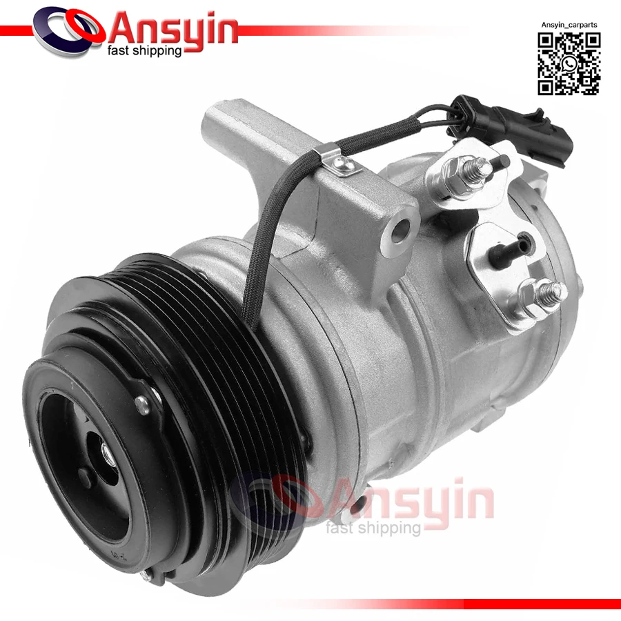 10S17C AC Compressor For Chrysler 300 Dodge Magnum 2005 V6 2.7L 4596490AB 4596490AC R4596490AC RL596490AC RX596490AC