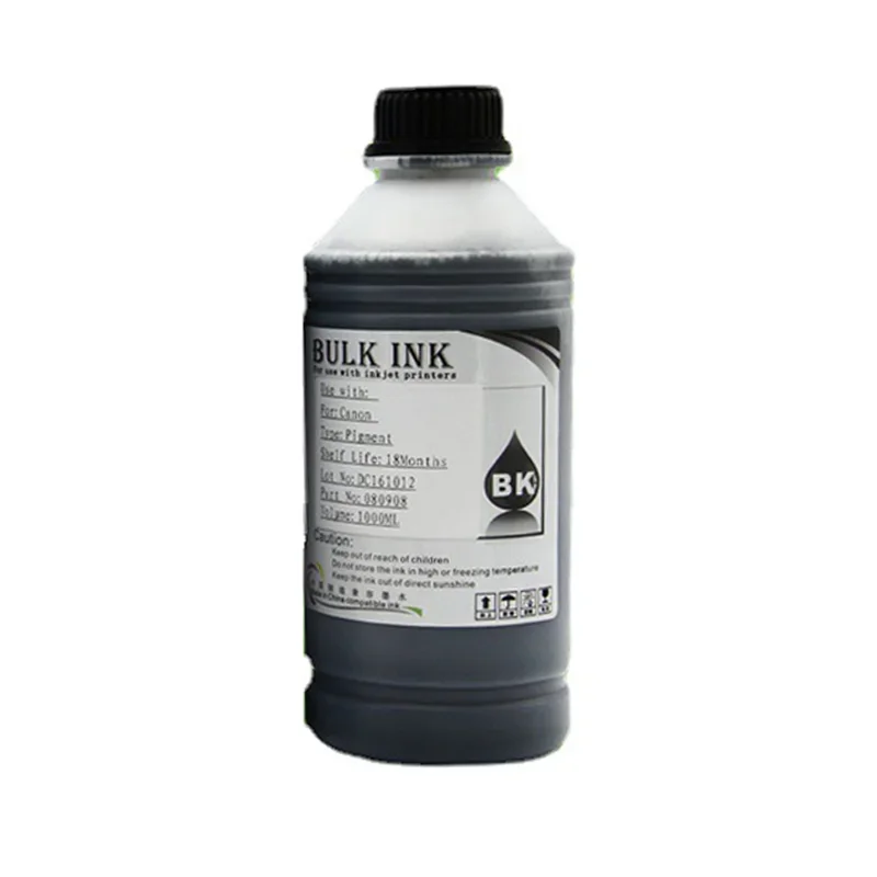 Imagem -02 - Tinta do Pigmento para a Impressora Pfi120 Pfi 120 para Canon Tm200 Tm205 Tm300 Tm305 200 205 300 305 500ml Garrafa