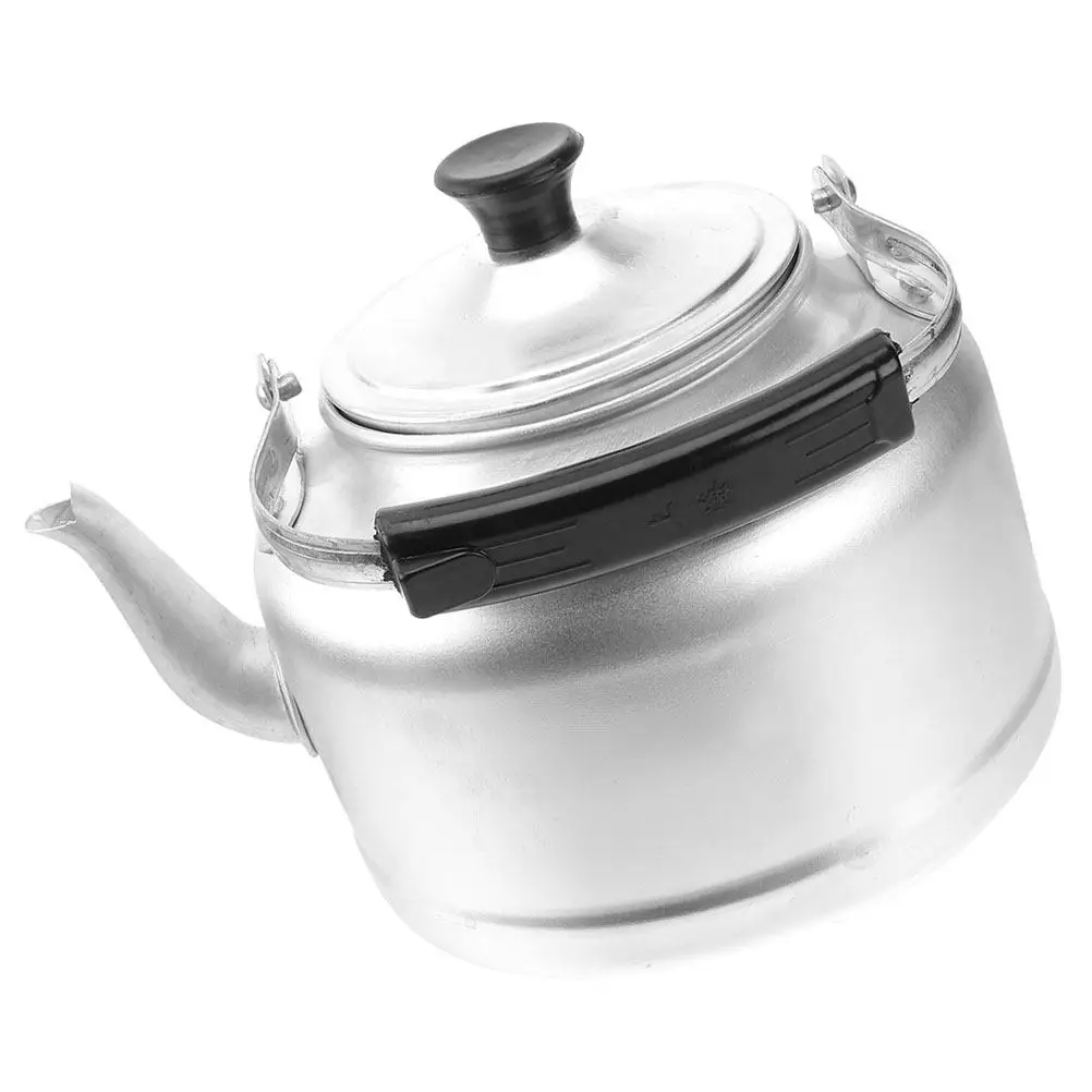 

Heavy-Duty Aluminum Water Kettle Wide-Mouth Handle Stovetop Kettle for Boiling Water Tea Coffee Milk Fast Safe Sanitary Daily