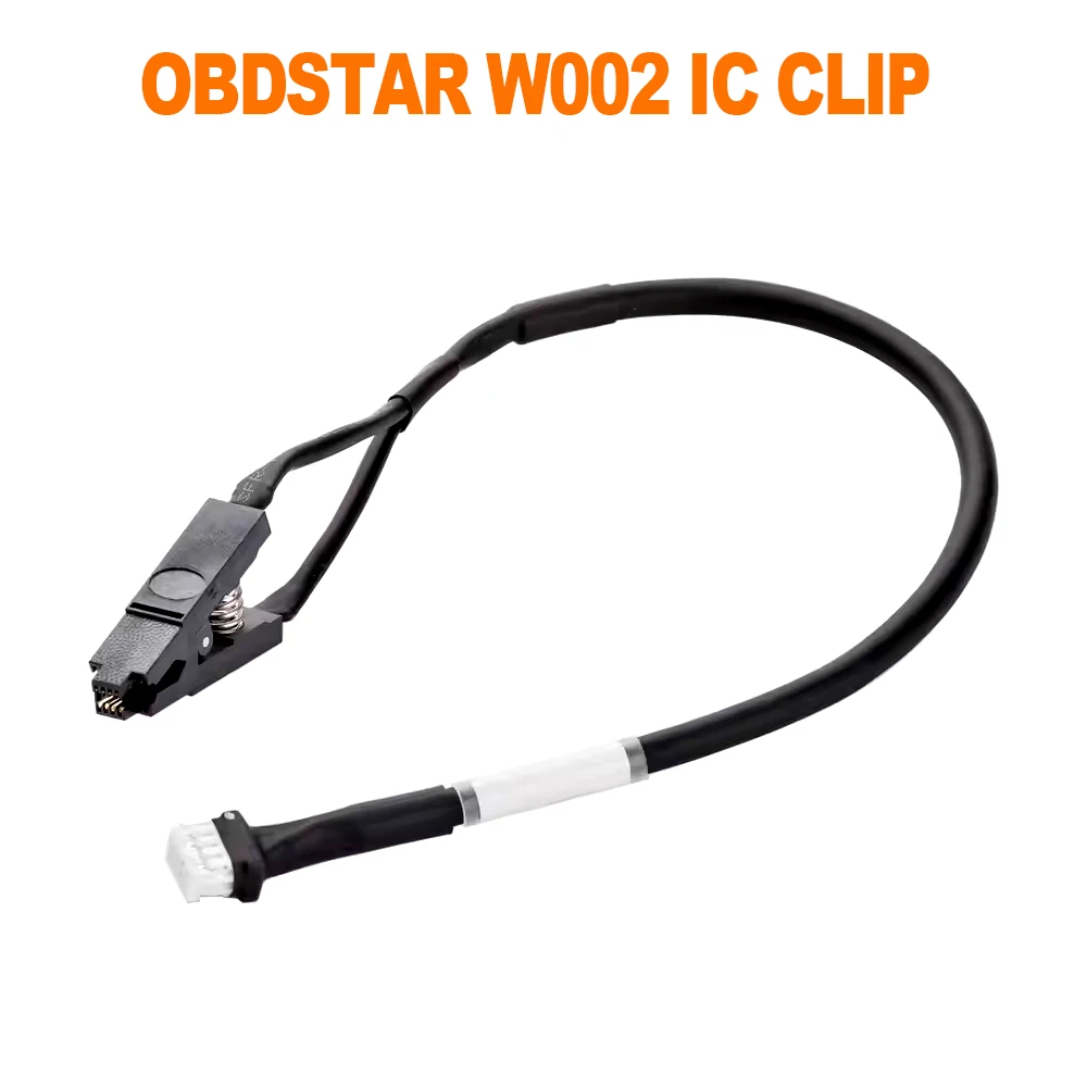 OBDSTAR W002 IC Clip SOP8 EEPROM Testclip für P001 Programmiergerät, ohne Entlöten des Chips, zum Lesen und Schreiben von ECU Immo, für Reparaturen am Werkbank, Autozubehör – Detail 6