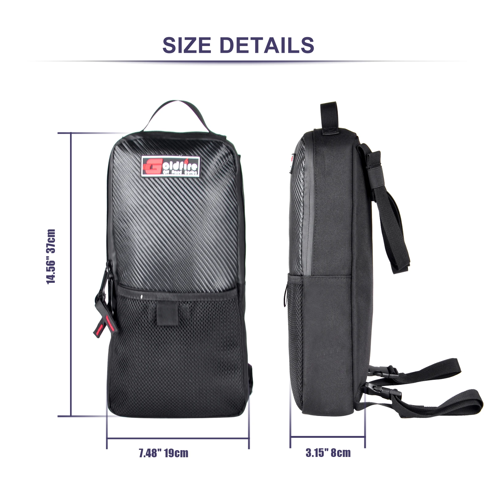 UTV Center Storage Bag Between Seat Shoulder Bag 1680D Waterproof For Honda Talon 1000R 1000X 1000X4 2019 2020 2021 Accessories