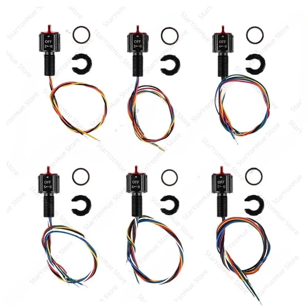 Deep-sea Waterproof Multi Position Rotating Band Switch, Underwater Robot Sealed Cabin On Off Sealed Control Switch