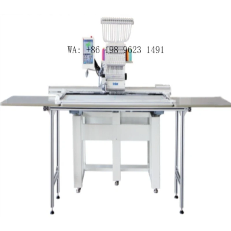 Single Head 9 Needles Mini Embroidery  Automatic Personalized Flat Garment Equipment