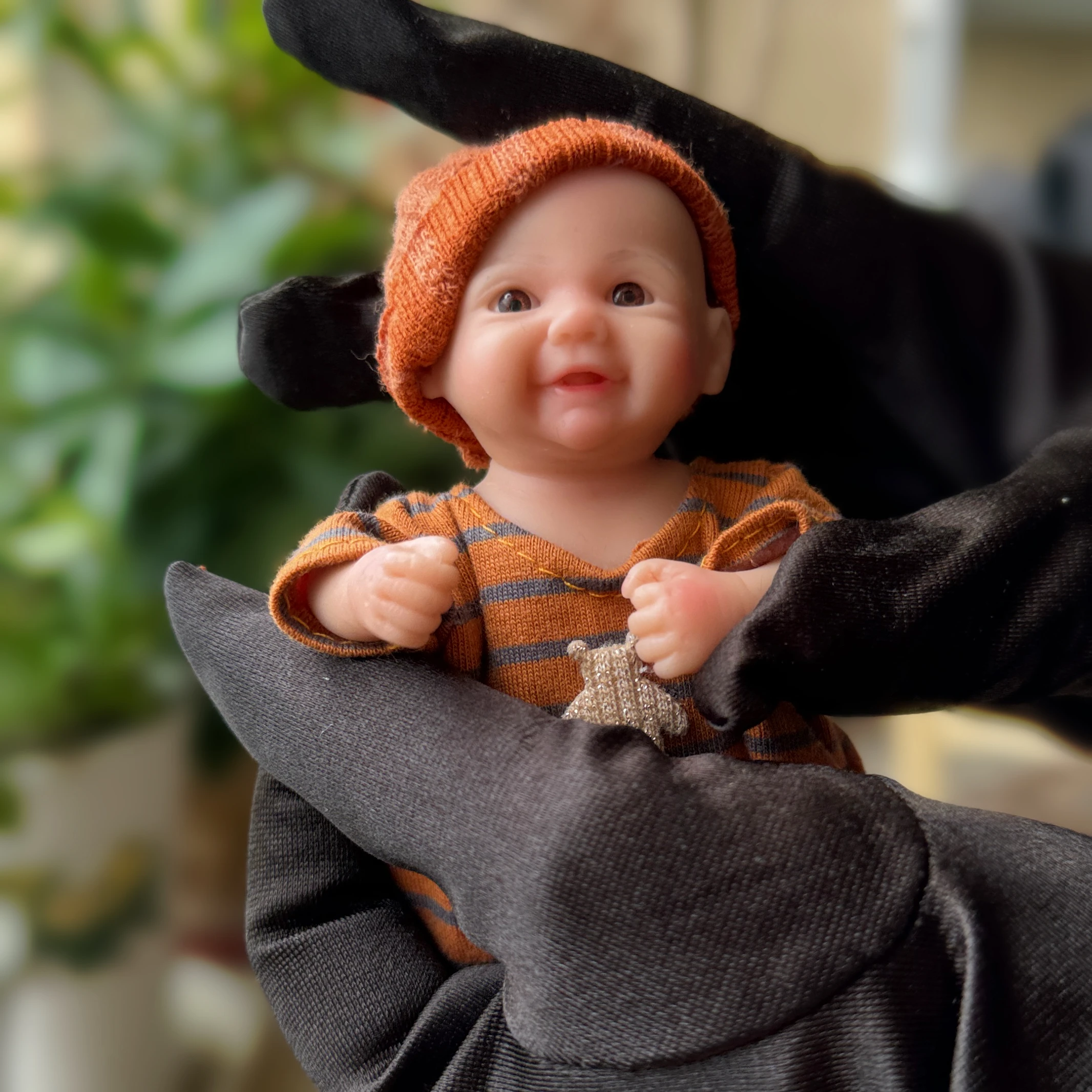 Mini muñeca Reborn de Palma de 6 pulgadas para niños y niñas, cuerpo entero pintado en 3D, muñeca realista de silicona para recién nacidos, juguetes para niños, regalo, bebé Reborn