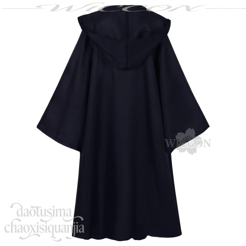 Black Navy Magic Robe Red Tie Pants JK DK Stage Outfit Mashle Magic And Muscles Mashle Halloween Anime Cosplay Set view 5