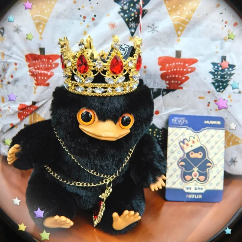 Caja Sorpresa de Harry Potter y Animales Fantásticos, Llavero Coleccionable Auténtico, Adorable Amuleto Mágico para Bolsos, Juguete Misterioso de Regalo, Merchandising de Anime Suave