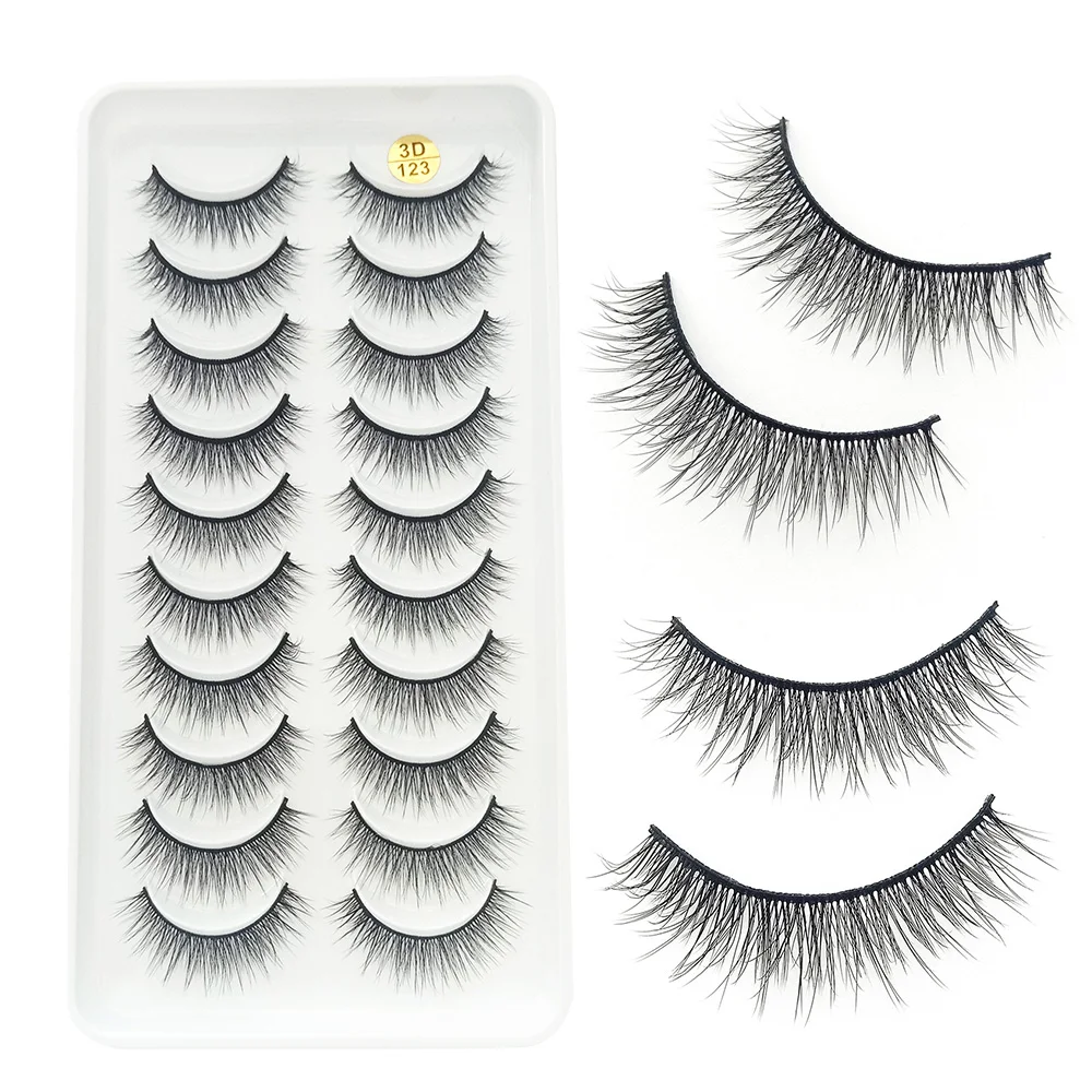 Self Adhesive Eyelashes No Eyeliner or Glue Needed Reusable Self-adhesive Eyelashes Without Glue For Girlfriend’s Birthday