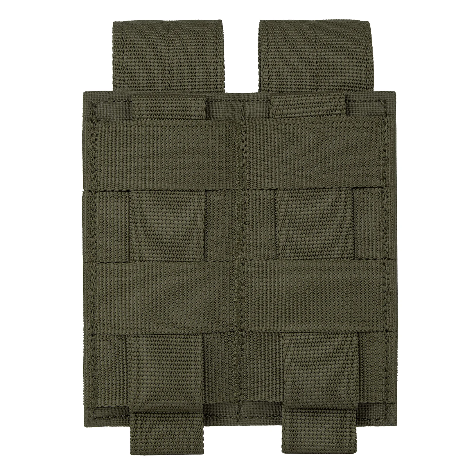 KRYDEX Tactical Modular 9mm Double Mag Pouch MOLLE Single Double Stack Pistol Magazines Case Hunting Accessories