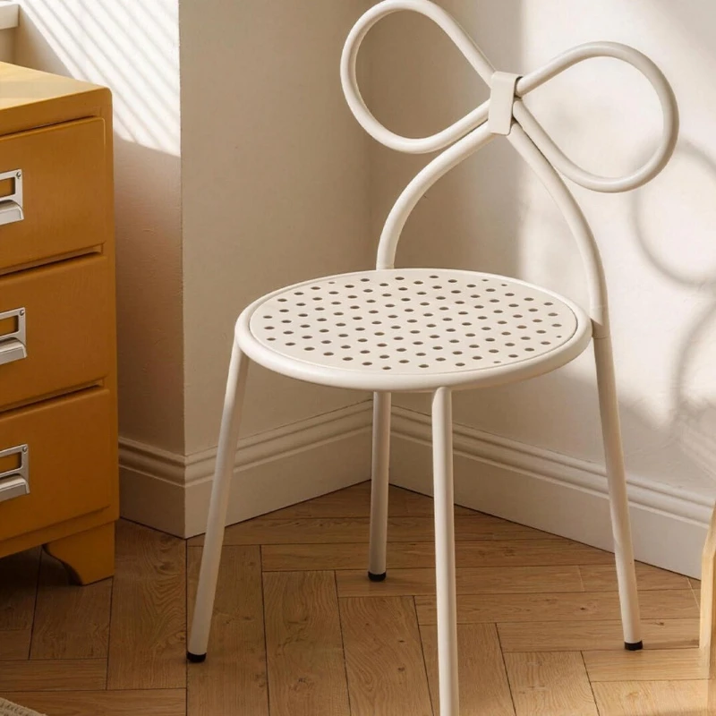 Household low stool, small backrest chair for living room