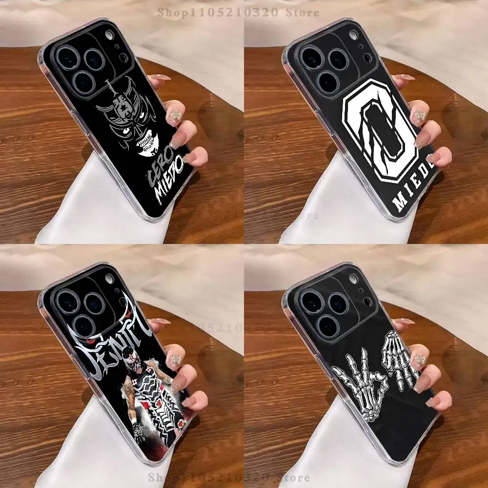 

Penta Zero M-Miedo Phone Case For iPhone 17,16,15,14,13,12,11 Pro,Max,Plus,XR,Mini,E Clear Full-coverage Soft Cover