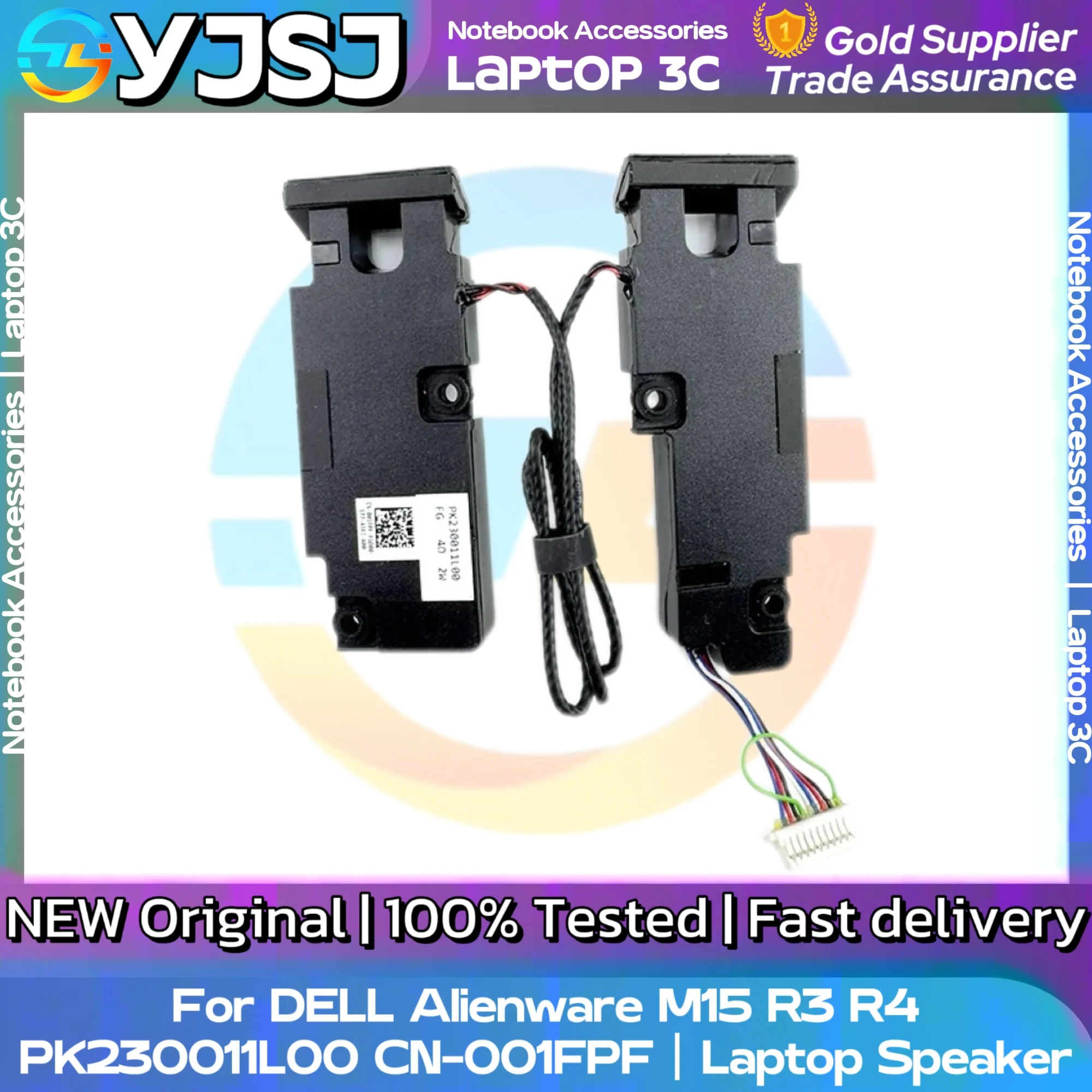 New GENUINE Original Laptop Speaker For DELL Alienware M15 R3 R4 M15 r3 M15 r4 built-in speaker horn audio PK230011L00 CN-001FPF