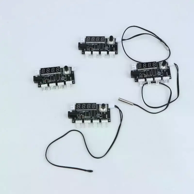 DC 5-24V 5A Digital Temperature Control Module 4 Digit LED Display Accurate Sensor For 3D Printer PC Cooling DIY Projects