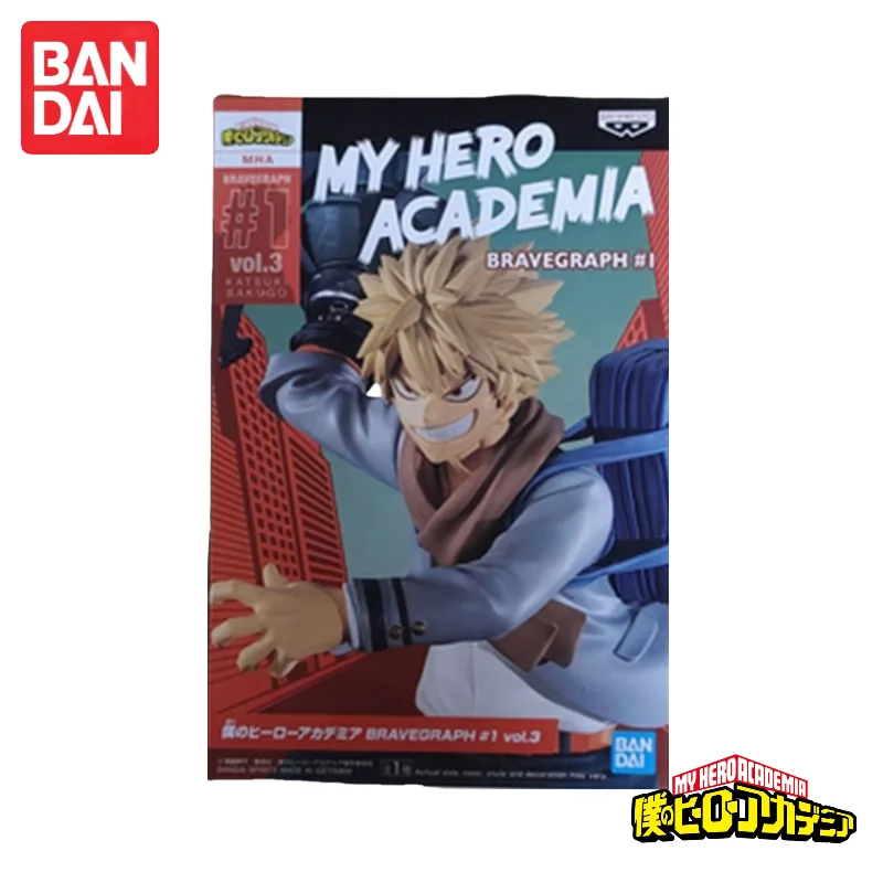 Auf Lager Original Bandai Banpresto My Hero Academia Bakugou Katsuki Anime Charaktere Modell Spielzeug Geburtstagsgeschenk Garage 7